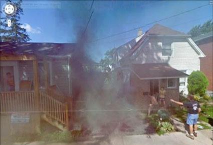 لقطات مثيرة عبر Google Street View 